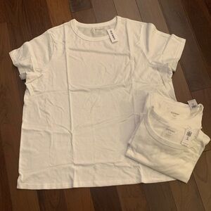 Bundle of 3 “Everywhere” Crew Neck T-Shirts Old Navy White, XL Tall